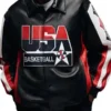 2024 Kevin Durant USA Team Basketball Leather Jacket