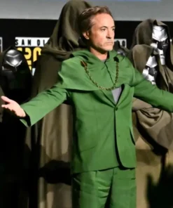 2024 Robert Downey Jr Doctor Doom Green Blazer