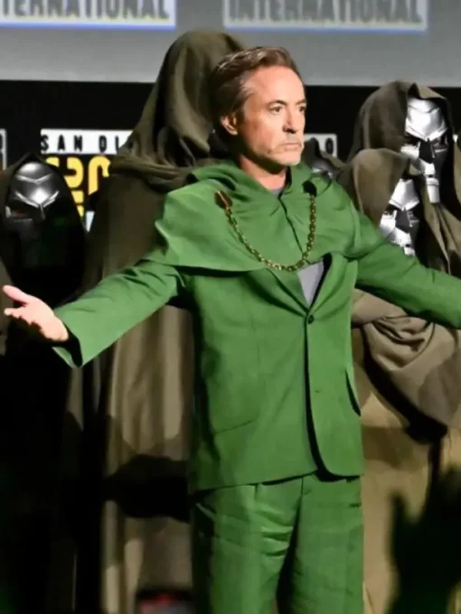 2024 Robert Downey Jr Doctor Doom Green Blazer