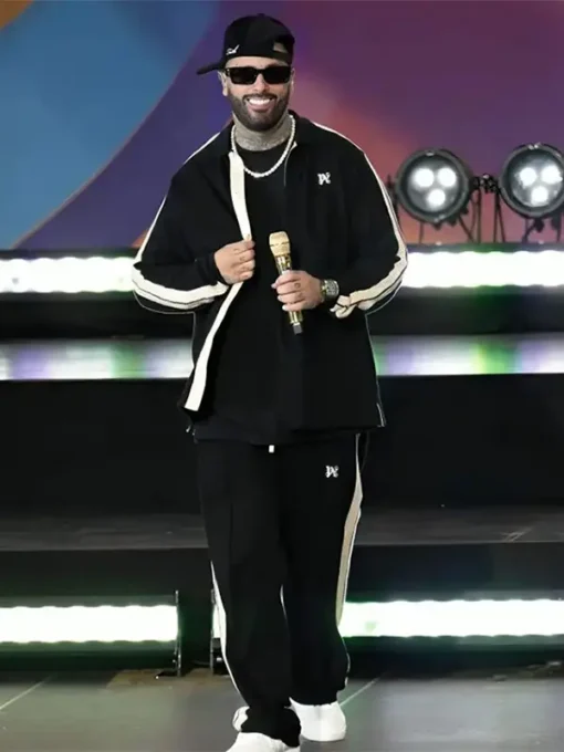 ABC Good Morning America Nicky Jam Black Tracksuit