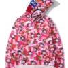 Bape X Hello Pink Kitty Hoodie