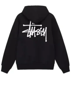 Basic Stussy Black Hoodie