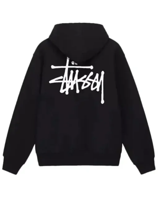 Basic Stussy Black Hoodie