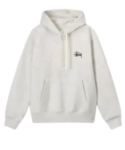 Basic Stussy Grey Hoodie