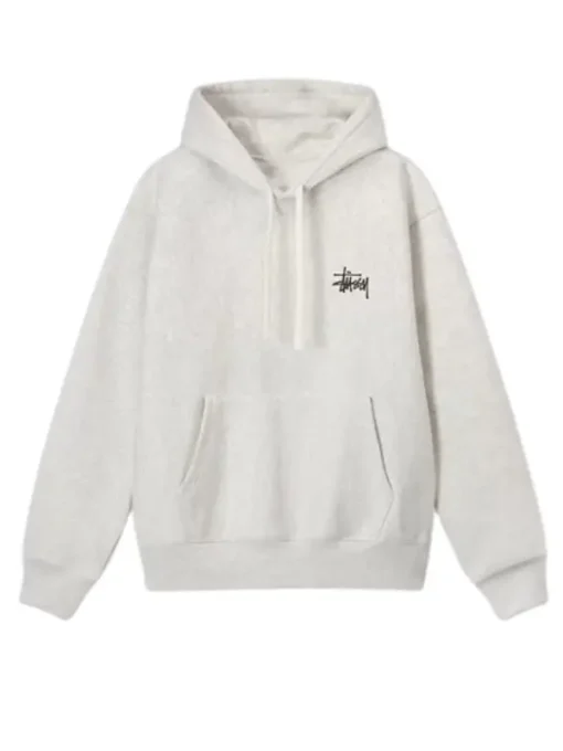 Basic Stussy Grey Hoodie