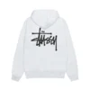 Basic Stussy Pullover White Hoodie