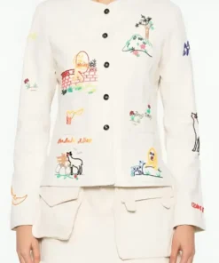 Blake Lively Nursery Rhyme Jacket