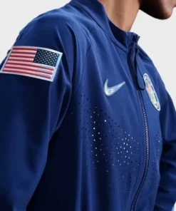 CBS Mornings Blue Team USA Dana Jacobson Jacket