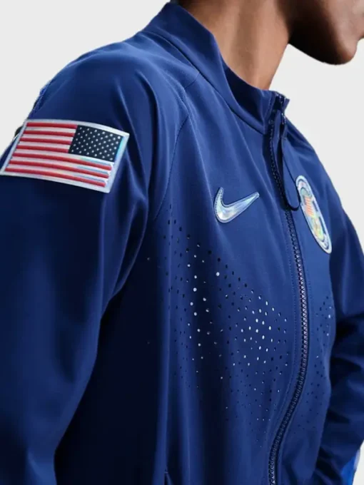 CBS Mornings Blue Team USA Dana Jacobson Jacket