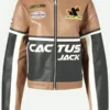 Cactus Jack Leather Jacket