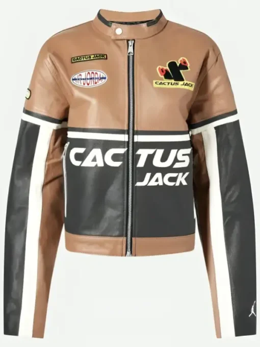 Cactus Jack Leather Jacket