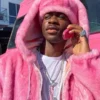 Cam Ron Pink Fur Jacket