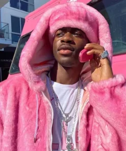 Cam Ron Pink Fur Jacket