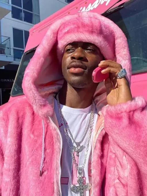 Cam Ron Pink Fur Jacket