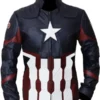 Captain America Avengers Infinity War Leather Jacket