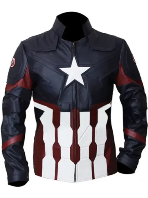 Captain America Avengers Infinity War Leather Jacket