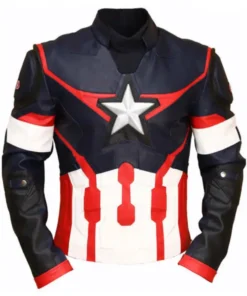 Captain America Civil War Leather Jacket