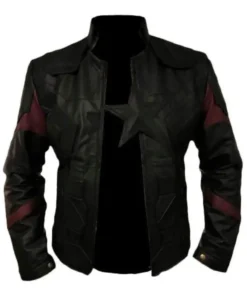 Captain America Infinity War All Black Jacket