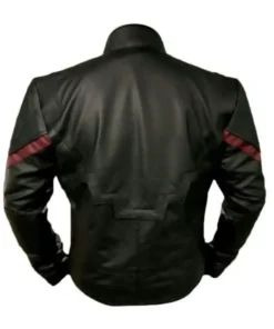 Captain America Infinity War All Black Jacket Back