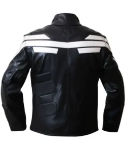 Captain America The Winter Soldier Black Leather Jacket