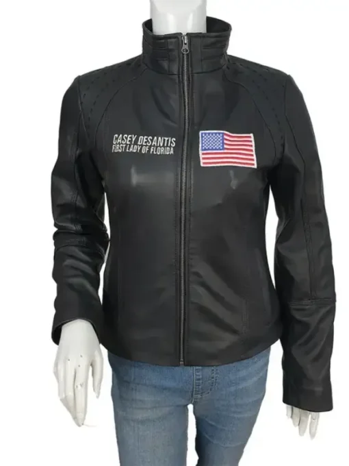 Casey Desantis Leather Jacket