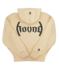 Charcoal Hound Beige Hoodie