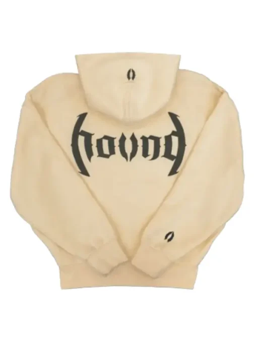 Charcoal Hound Beige Hoodie