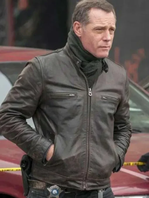 Chicago PD Hank Voight Leather Jacket