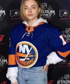 Chloe Grace Moretz New York Islanders Hoodie