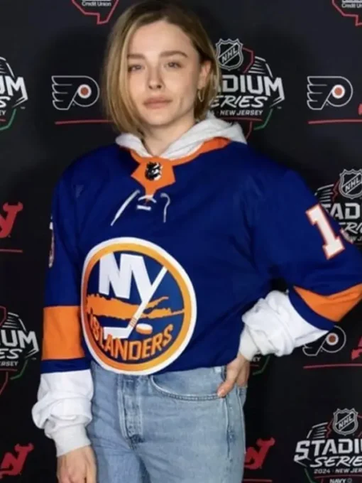 Chloe Grace Moretz New York Islanders Hoodie