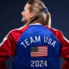 Daniela Moroz Team USA 2024 Olympics Varsity Jacket