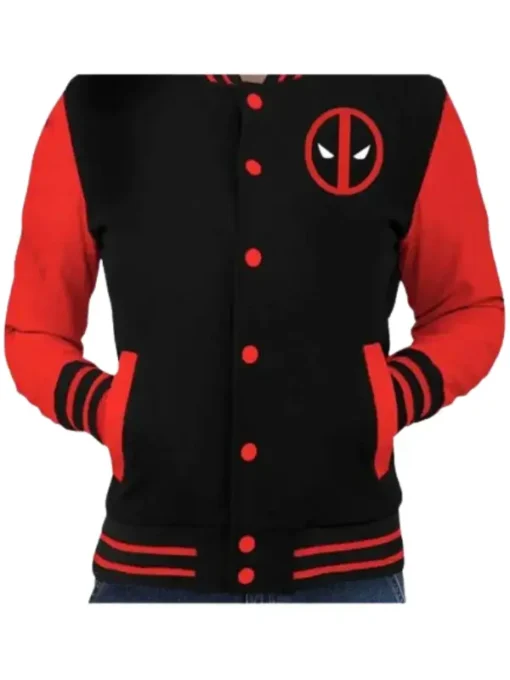 Deadpool Letterman Varsity Jacket