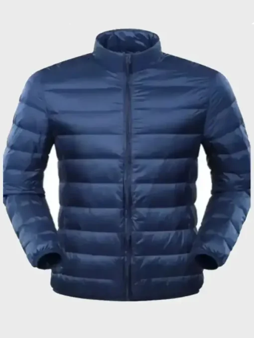 Eiderdown Blue Puffer Jacket