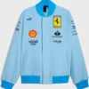 Ferrari Blue Miami Grand Prix Jacket