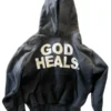 God Heals Black Hoodie