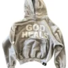 God Heals Grey Hoodie