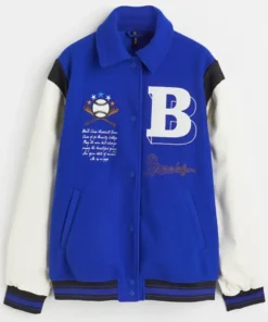 HM Brooklyn Baseball Varsity Jacket