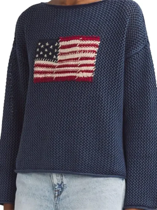 Hoda Kotb The Blue American Sweater