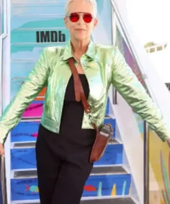 Jamie Lee Curtis Borderlands Leather Jacket