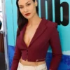 Janina Gavankar Borderlands 2024 Cropped Blazer