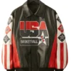 Kevin Durant Team USA Basketball Leather Jacket