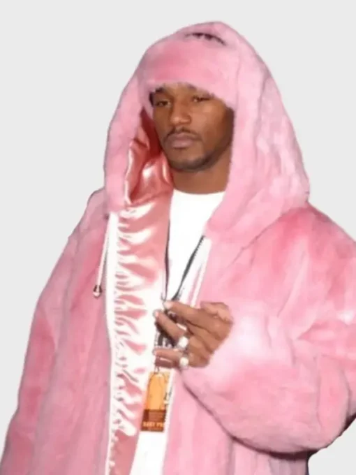 Killa Camron The American Rapper Fur Jacket