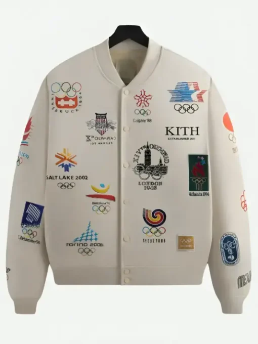 Kith For Olympics Heritage Marvin Bomber Jacket