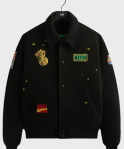 Kith x Marvel Universe Varsity Jacket