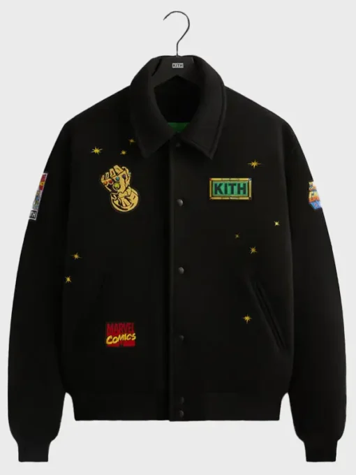 Kith x Marvel Universe Varsity Jacket