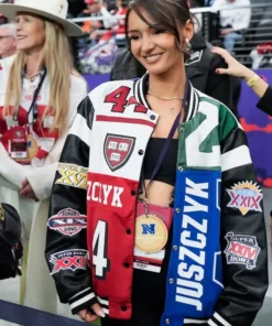 Kristin Juszczyk 49ers Super Bowl Jacket