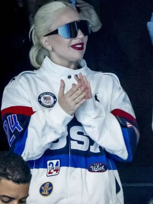 Lady Gaga Olympics 2024 Paris Team USA Jacket