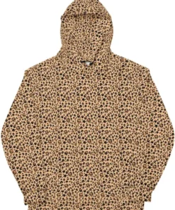 Leopard Print Skull Hoodie