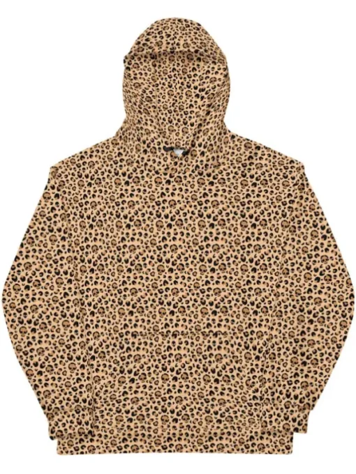 Leopard Print Skull Hoodie