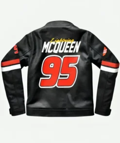 Lightning Mcqueen Racing Leather Jacket